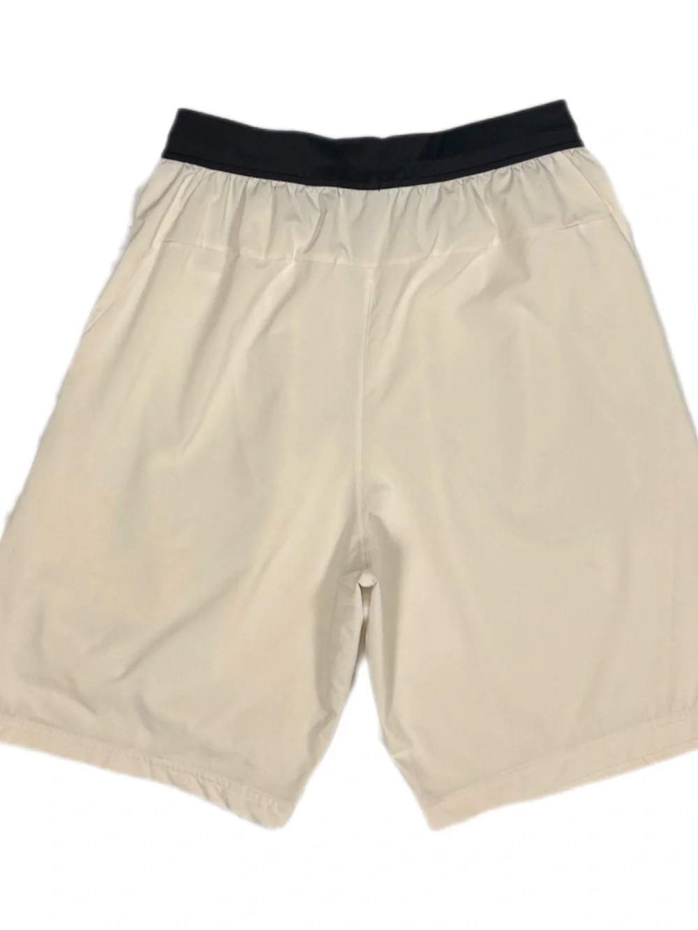 Adidas Axis Knit 3.0 cream black lightweight athletic fit shorts men's‎ medium
